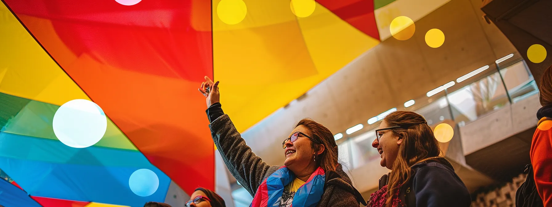 a vibrant website homepage featuring the manitoba flag and engaging french-language content, with social media icons highlighting community engagement.