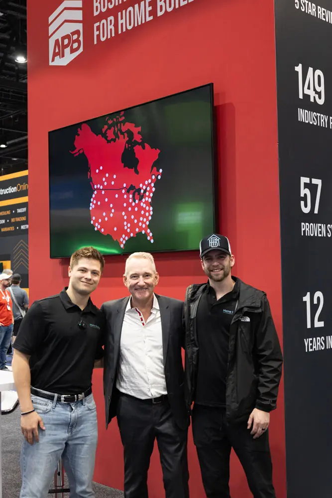 Home Builder Marketers and APB partnership at industry event