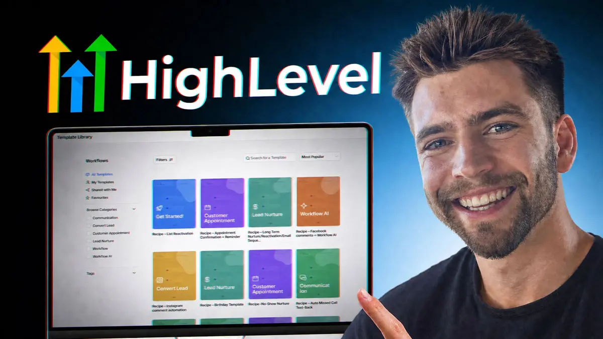 GoHighLevel CRM dashboard for home builders