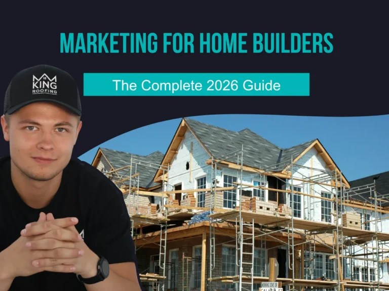 Marketing for Home Builders: The Complete 2026 Guide